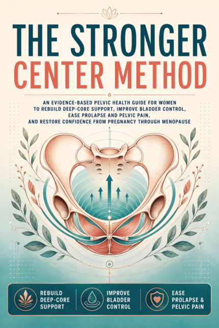 The Stronger Center Method:An Evidence-Based Pelvic Health Guide for Women to Rebuild Deep-Core Support, Improve Bladder Control, Ease Prolapse and Pelvic Pain, and Restore Confidence from Pregnancy Through Menopause