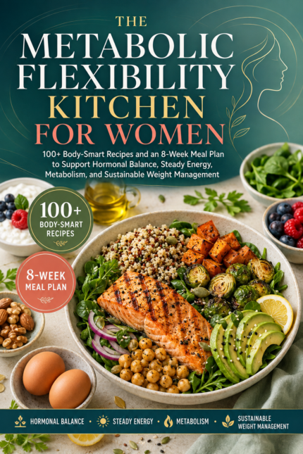The Metabolic Flexibility Kitchen for Women：100+ Body-Smart Recipes and an 8-Week Meal Plan to Support Hormonal Balance, Steady Energy, Metabolism, and Sustainable Weight Management